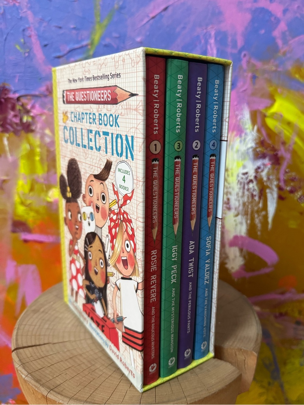 ROSIE REVERE The Questioneers Chapter Book (1-4) Collection 4 Books Set